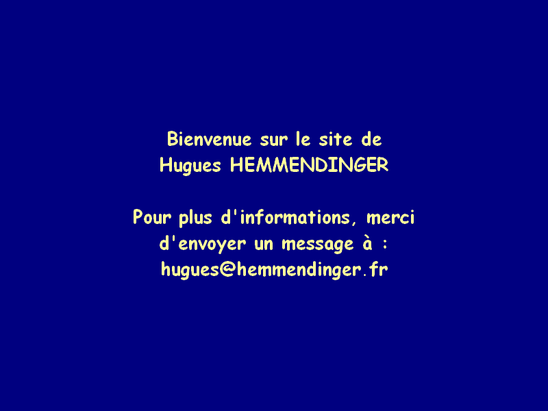 Page d'accueil